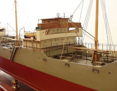 Shipyard model - Oil tanker SHAPUR 1922....