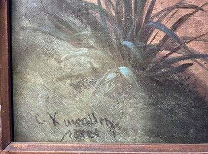 late 19th century SCHOOL
Chateau à Chatou
oil...