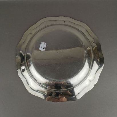 Silver PLAT (950). PARIS, Georges BACHELET,...