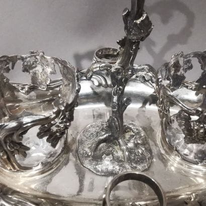 Silver HUILIER-VINAIGRIER (950). PARIS, François-Julien...