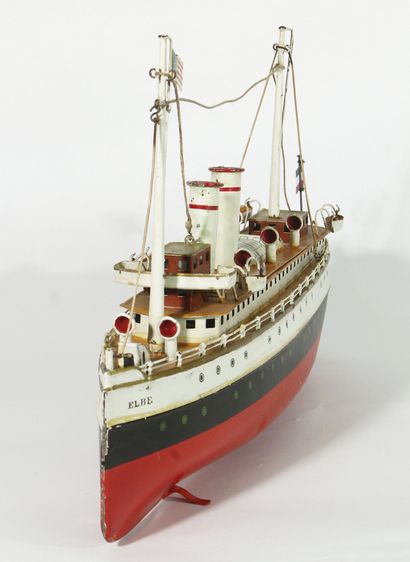 MARKLIN toy boat - Liner with two fireplaces,...