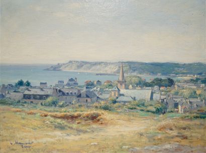 HAMONET Léon, 1877-1953
View of Erquy
oil...