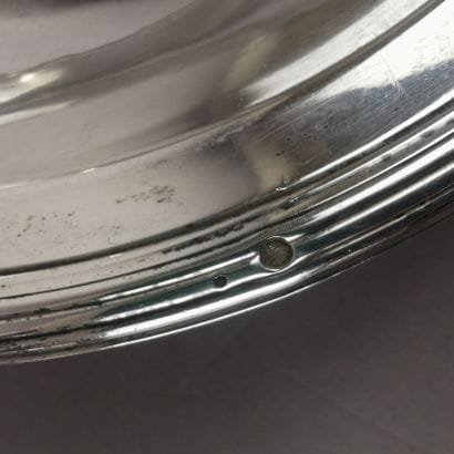 Silver PLAT (950). PARIS, 1819-1838. Circular...