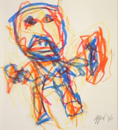 APPEL Karel, 1921-2006
Characters, 1976,...