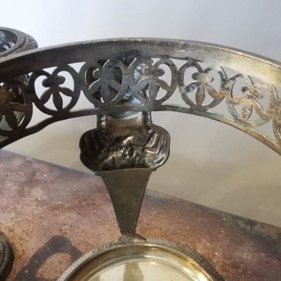 SILVER OILKEEPER-VINEGARIAN. PARIS, goldsmith...