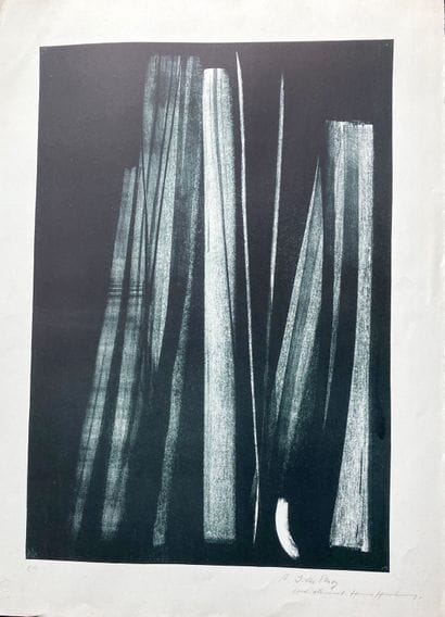 Hans HARTUNG 1904-1989
EA lithograph signed...