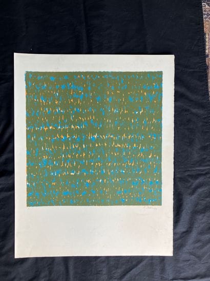 Dikran DADERIAN born 1929 
Lithograph signed...