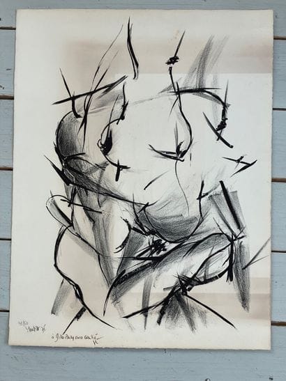 MECHTILT 1934-2000 
Lithograph signed lower...