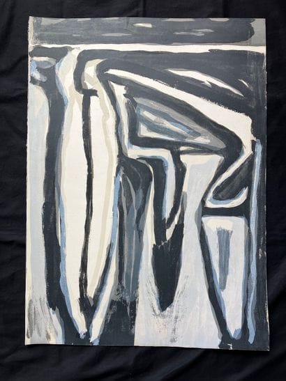 BRAM VAN VELDE 1895-1981 (attributed to)...