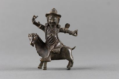 Representation of Garwa Nagpo (the black...