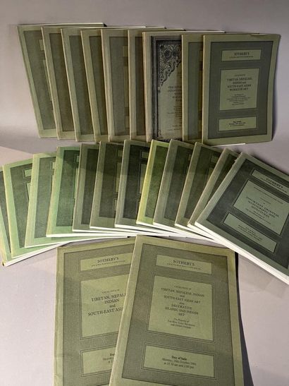 Lots from 23 Sothebys London auction catalogs...