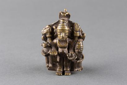 Plaque depicting Virabhadra (tantric form...