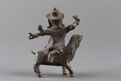 Representation of Garwa Nagpo (the black...