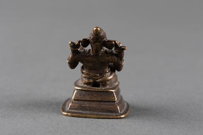Ganesh, the elephant-headed God, is shown...
