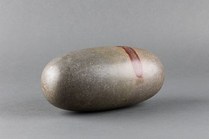 Great Lingam, a sacred stone in Hindu culture...
