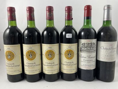 12 btls including 4 btls Château de Roquetaillade...