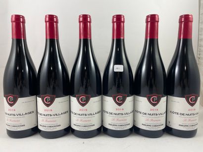 6 btls Côte de Nuits-Village 2019 - Le Fourneau...