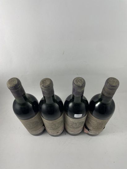 4 btls Château Cadet-Piola 1964 - Saint-...