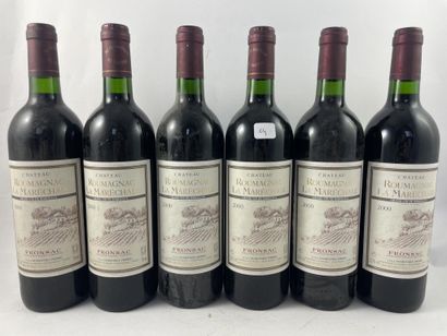 12 btls Château Roumagnac la Maréchale 2000...