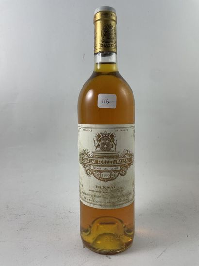 1 btl Château Coutet 1990 - Barsac (étiquette...