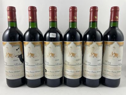 CBO12 btls Château Mouton Baronne Philippe...