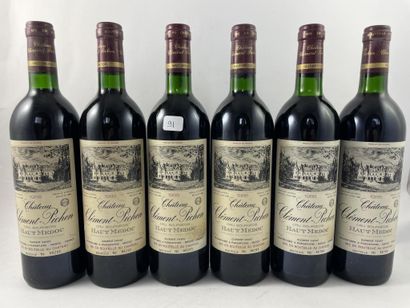 CBO12 btls Château Clément Pichon 1988 -...