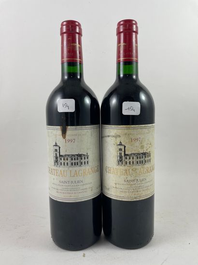 2 btls Château Lagrange 1997 - Saint-Julien...