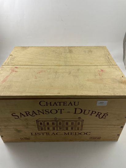 CBO6 btls Château Saransot-Dupré 2012 - ...