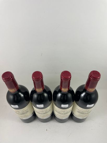 4 btls Château du Glana 1998 - Saint-Jul...