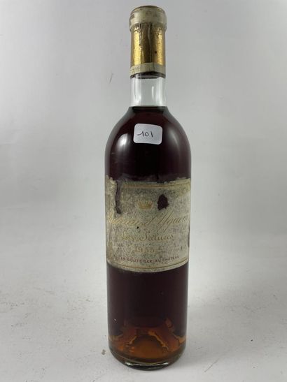 1 btl Château d'Yquem 1955 - Sauternes (étiquette...