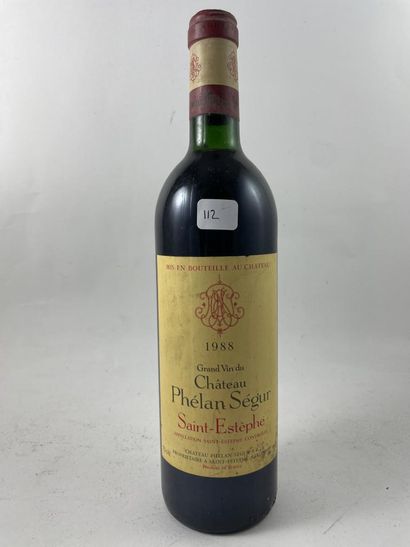 1 btl Château Phélan-Ségur 1988 - Saint-...
