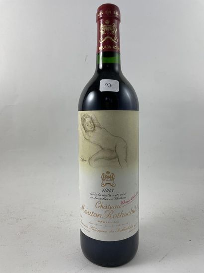 1 btl Château Mouton Rothschild 1993 - P...