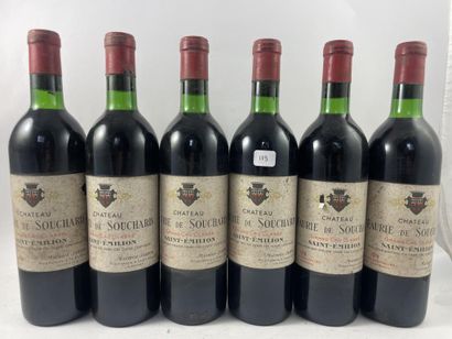 11 btls Château Faurie de Souchard 1970 -...