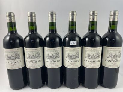 CBO6 btls Château Cantemerle 2006 - Haut...