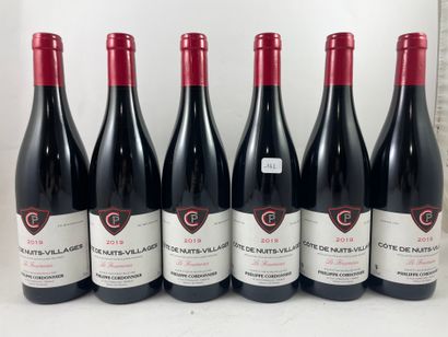 6 btls Côte de Nuits-Village 2019 - Le Fourneau...