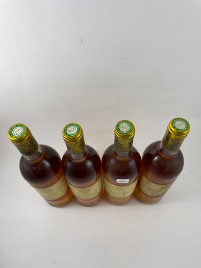 4 btls Château Suduiraut 1989 - Sauternes...