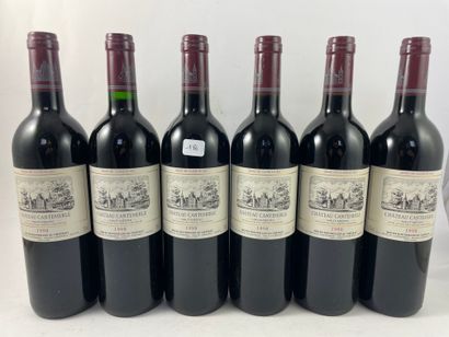 CBO6 btls Château Cantemerle 1998 - Haut...