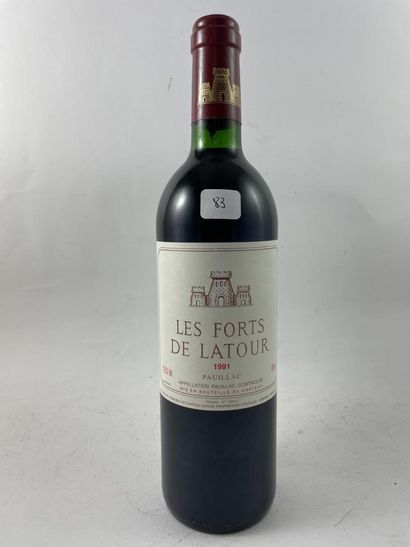 1 btl Château Les Forts de Latour 1991 -...