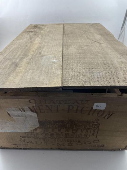 CBO12 btls Château Clément Pichon 1988 -...