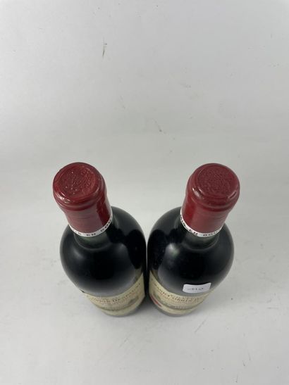 2 btls Château Grand-Corbin-Despagne 1990...