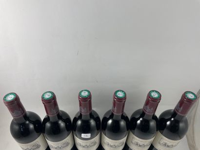 CBO6 btls Château Cantemerle 1998 - Haut...