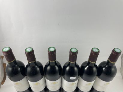 CBO6 btls Château Pibran 1997 - Pauillac