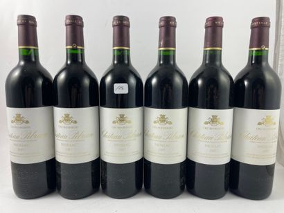 CBO6 btls Château Pibran 1997 - Pauillac