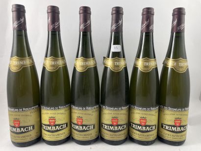 6 btls Gewurztraminer 2004 - Cuvée des Seigneurs...