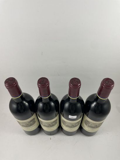 4 btls Carruades de Lafite 1996 - Pauill...