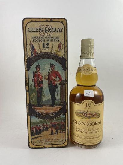 1 coffret Scotch Whisky - Glen Moray - 12...