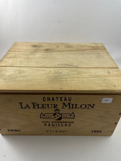 CBO6 btls Château la Fleur Milon 1993 - ...
