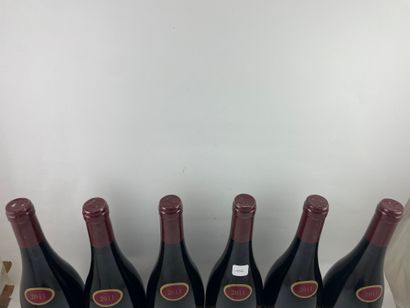 6 btls Gevrey-Chambertin 2011 - Clos Prieur...