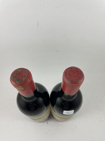 2 btls Château Troplong Mondot 1959 - Sa...