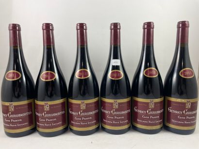 6 btls Gevrey-Chambertin 2011 - Clos Prieur...